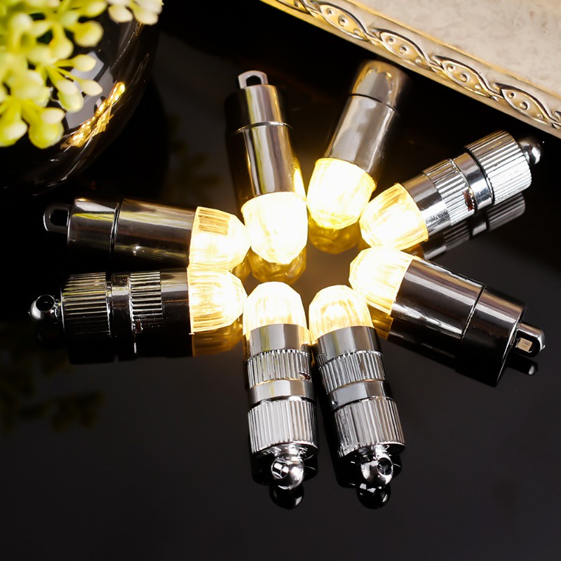 หลอดไฟ LED พลาสติก กันน้ํา แบบพกพา / โคมไฟตกแต่งช่อดอกไม้ ลูกโป่ง DIY / โคมไฟขนาดเล็ก สําหรับงานเลี้ยงวันเกิด รูปแบบบรรยากาศ - รูปที่ 2