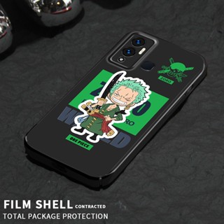 เคสโทรศัพท์มือถือ PC แบบแข็ง ลายลูฟี่ One Piece สไตล์เกาหลี สําหรับ Infinix Hot 12 Play Hot 10 Play 11 9 Note 12 Smart 6 TECNO Pova Neo Q Version