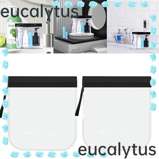 Eucalytus1 กระเป๋าเครื่องสําอาง รักษาความปลอดภัย สําหรับเดินทาง