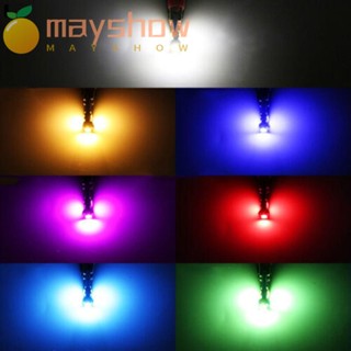 Mayshow เครื่องดนตรีโคมไฟ T5 รถยนต์ไฮไลท์แดชบอร์ดเกจหลอดไฟเกียร์โคมไฟ