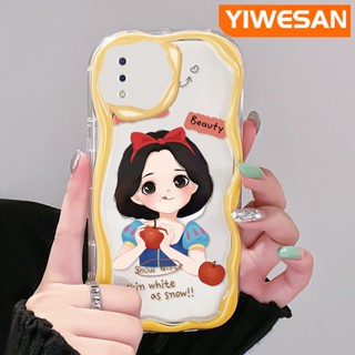 เคสโทรศัพท์มือถือ ซิลิโคนนุ่ม ใส กันกระแทก ลายการ์ตูนสโนว์ไวท์ หลากสี สําหรับ VIVO Y93 Y93s Y91 Y91i Y95