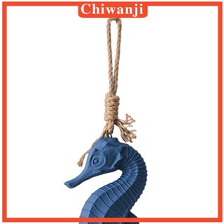 [Chiwanji] จี้ม้าน้ํา แบบไม้ สําหรับตกแต่งผนัง ห้องนั่งเล่น คาเฟ่