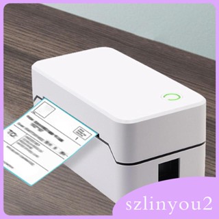 [szlinyou2] เครื่องพิมพ์ฉลากความร้อน ปลั๊ก US ชาร์จ USB สําหรับส่งของ คลังสินค้า จดหมาย บ้าน สํานักงาน