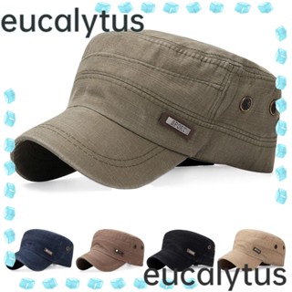 Eucalytus1 หมวกกันแดด ลําลอง สไตล์กองทัพ สําหรับตกปลากลางแจ้ง