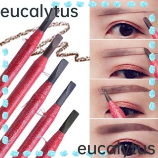 Eucalytus1 ดินสอเขียนคิ้ว แบบไม้ ติดทนนาน สําหรับผู้หญิง 6 ชิ้น