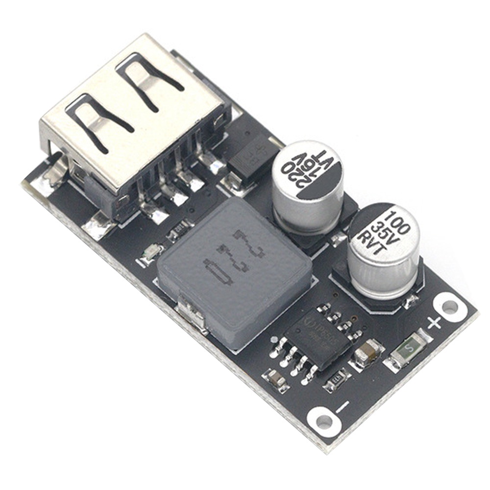 Qc3.0 QC2.0 USB DC-DC Buck Converter โมดูลขั้นตอนลงชาร์จไปยัง Fast Quick Charger Circuit Board