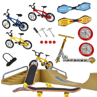 New 1 Set Mini Bike Scooter Finger Skateboard Fingerboard Educational Toys Gift