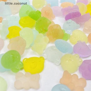 [little.coconut] กิ๊บติดผมเรซิ่นเรืองแสง 10 ชิ้น สําหรับตกแต่งสมุดภาพ DIY