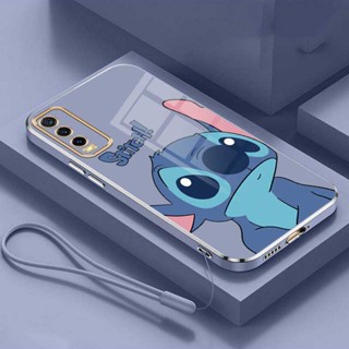 เคสโทรศัพท์มือถือ ซิลิโคนนิ่ม ขอบตรง ลายมอนสเตอร์ Stitch ตลก มีสไตล์ สําหรับ Vivo Y51 2020 Y31 2021 Y50 Y30 4G Vivo Y35 2022 S1 Pro V11 Pro