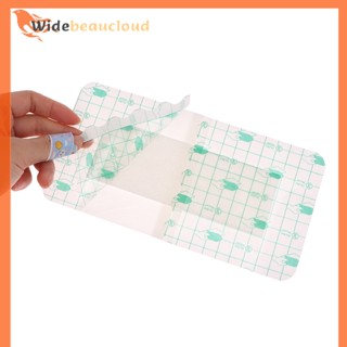 Widebeaucloud แผ่นเจลลบรอยแผลเป็นจากสิว ลดรอยแผลเป็นจากผิวหนัง 10x20 ซม. 20 ชิ้น