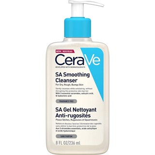 💖(มีสินค้าในไทย) Cerave SA Smoothing Cleanser 236 ml มีสินค้าในไทย (ของแท้100%) Renewing Cleanser