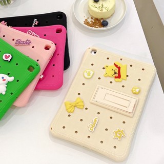 เคสแท็บเล็ต ซิลิโคนนิ่ม ลายการ์ตูนหมีพูห์น่ารัก พร้อมขาตั้ง สําหรับ iPad 10 Pro 11 iPad 10.5 iPad 10.2 iPad 9.7 iPad Air 4 Air5 iPad Mini 6 5 4 3 2 1