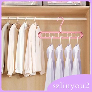 [szlinyou2] ไม้แขวนเสื้อ ประหยัดพื้นที่ ทนทาน สําหรับแขวนเสื้อผ้า ผ้าพันคอ