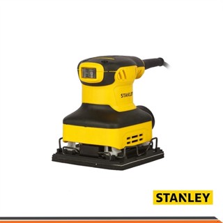 7.7 975 บาท STANLEY เครื่องขัดกระดาษทรายแบบสั่น รุ่น SS24 พร้อมถุงเก็บฝุ่น เครื่องขัดกระดาษทราย เครื่องขัด