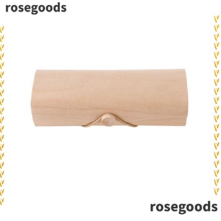 Rosegoods1 กล่องใส่แว่นตา แบบไม้ สไตล์วินเทจย้อนยุค