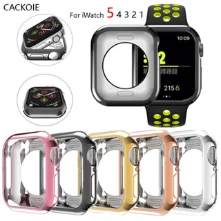 เคส TPU แบบนิ่ม ป้องกันหน้าจอ สําหรับ Apple Watch Series 1 2 3 38 มม. 42 มม. 49 มม. Series 7 8 41 มม. 45 มม. 4 5 6 SE SE2 40 มม. 44 มม.