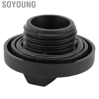 Soyoung Fuel Tank Cover  15610‑P5G‑000 Black Engine Oil Filler Cap Sturdy for Car