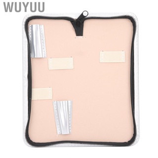 Wuyuu Hairdressing Carrying Bag  Double‑layer Portable Travel Holder Pouch for Barbers Salons Hair Stylist