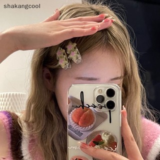 Shakangcool กิ๊บติดผม Y2K รูปดาว สองแฉก เครื่องประดับแฟชั่น สําหรับเด็กผู้หญิง 2 ชิ้น ต่อชุด SGL