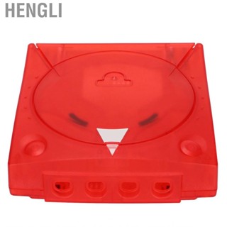 Hengli Translucent Case  Red ABS Replacement Housing  for SEGA Dreamcast DC Families