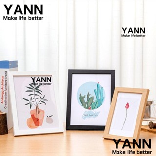 Yann1 กรอบรูปไม้ 6 นิ้ว 8 นิ้ว 10 นิ้ว สําหรับแขวนตกแต่งผนัง