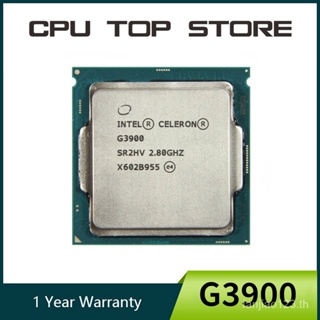 ถาดประมวลผล CPU Intel Celeron G3900 2.8GHz 2M Cache Dual-Core SR2HV LGA 1151