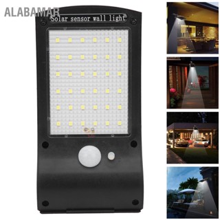 ALABAMAR 36LED Wall Solar Light Outdoor Motion Sensor อุปกรณ์เสริมสำหรับสวนโรงรถ