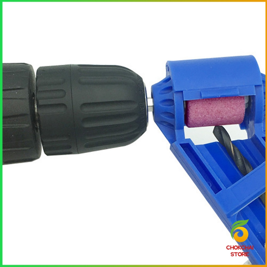 Chok เครื่องลับดอกสว่านล้อบดคอรันดัม แบบพกพา ใช้งานดี ทน  ล้อเจียรคอรันดัม drill grinder