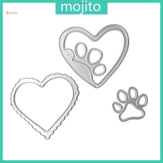 Mojito แผ่นแม่แบบโลหะ ตัดลายนูน สําหรับตกแต่งสมุด กระดาษ การ์ด หัตถกรรม DIY