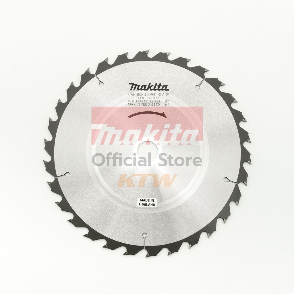 MAKITA มากีต้า MP005660 ใบเลื่อยวงเดือน 255MM 10"X30T (B-17245) T.C.T. SAW BLADE 255X30TX25.4 Code B-17245