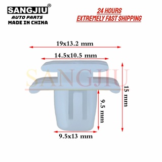 คลิปประตูด้านหน้า และด้านหลัง สําหรับ Honda Acura CRV RDX 75315-STK-A01 75315-S9A-004 50 ชิ้น