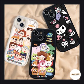 เคสโทรศัพท์มือถือ ลายการ์ตูนชินจังน่ารัก สําหรับ Redmi 10A 9C 12C 10 9A 10C A1 9T 9 K40s Redmi Note 10 11 8 11Pro + 9 10s 9Pro 10Pro 11s 9s POCO M3 F4 X3 NFC Pro เคสนิ่ม