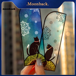 &lt;moonback&gt; ที่คั่นหนังสือไดอารี่ อเนกประสงค์ น้ําหนักเบา อุปกรณ์การเรียน สําหรับเด็ก 6 ชิ้น