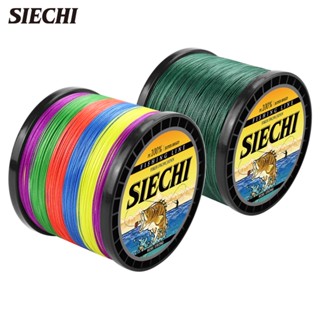 Siechi สายเอ็นตกปลา แบบถัก PE 300 ม. 500 ม. 1000 ม. แข็งแรง ทนทาน 8 เส้น