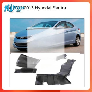 Rto การ์ดกันสาดเครื่องยนต์ ใต้ฝาครอบ สําหรับ Hyundai Elantra 2011 2012 2013 2014 1 ชุด