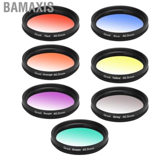 Bamaxis Gradient Filter  40.5mm Lens  Scratch Oilproof for Cameras