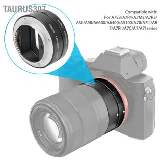 Taurus307 NEX Mount Metal Macro Extension Tube 10mm 16mm Auto Focus for Sony A7S3/A7R3/A9II/A6600/A7C/A7