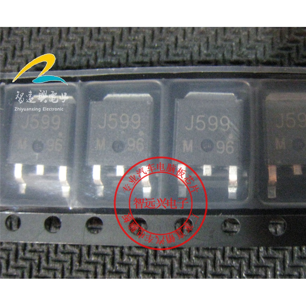 J599 ทรานซิสเตอร์ชิปบอร์ดคอมพิวเตอร์เครื่องยนต์รถยนต์ TO252