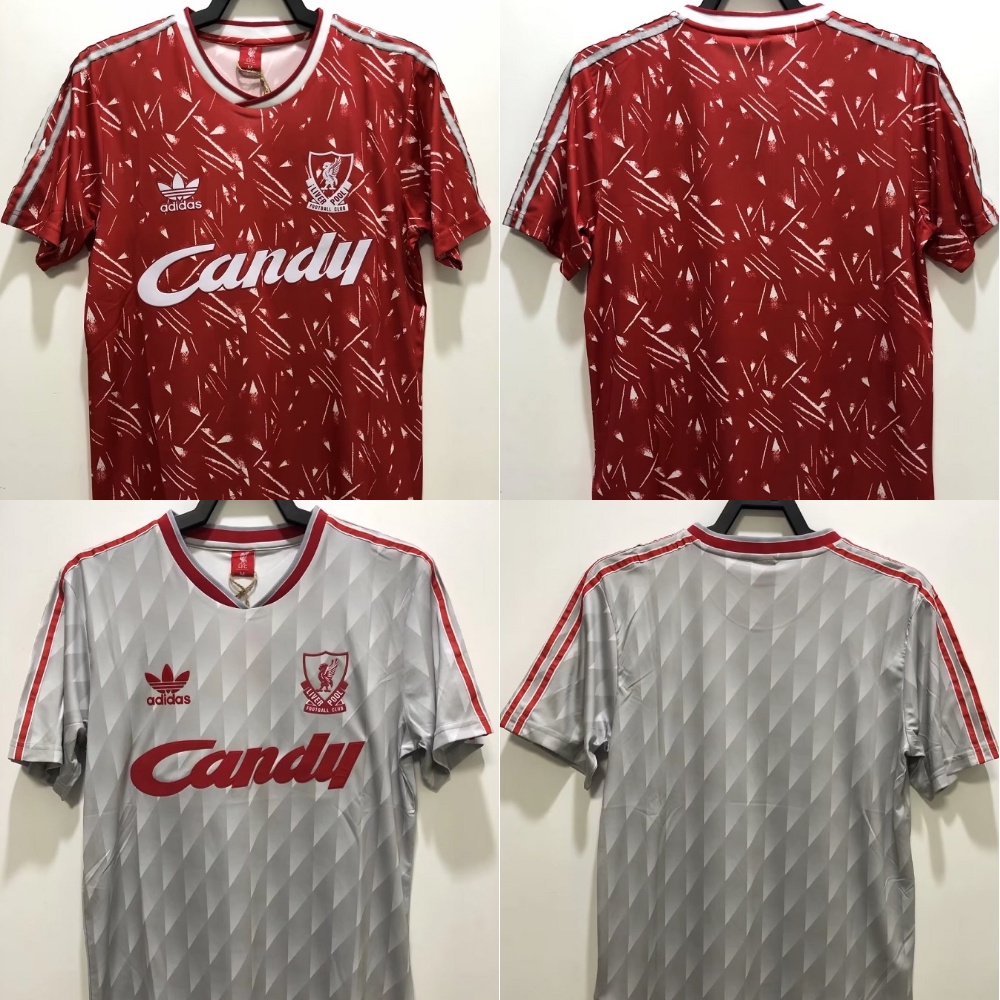 Liverpool 1989/91 CLASSIC RETRO JERSEY HOME AWAY