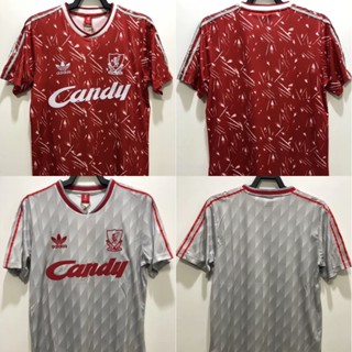 เสื้อแจ็กเก็ต สไตล์เรโทร สําหรับไลฟ์พูล 1989/91