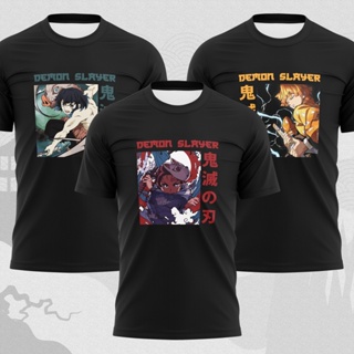 T-SHIRT DEMON SLAYER | T-SHIRT JUJUTSU KAISEN |  T-SHIRT ONE PIECE | BAJU ANIME | DEMON SLAYER | PART 1_03