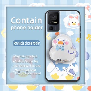 drift sand New Arrival Phone Case For TCL 40SE/T610K Kickstand Back Cover Dirt-resistant protective Original Cover Anti-knock