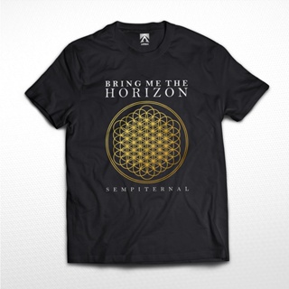 เสื้อยืดแขนสั้นKaos BAND BRING ME THE HORIZON Sempiternal เสื้อยืดลําลอง แขนสั้น พิมพ์ลาย BMTH baju distro KAOS BAND MET