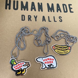 พร้อมส่ง HUMAN MADE 20AW KEY CHARM สร้อยคอ จี้รูปหมีขั้วโลก ฮอตดอก แนวฮาโอบิง DIY