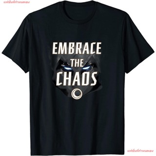 [S-5XL] Marvel Moon Knight Embrace The Chaos Glowing Eyes T-Shirt เสื้อยืดแขนสั้น overside เสื้อยืดผู้หญิง เสื้อยืดผู้ชา