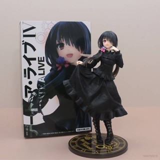 โมเดลฟิกเกอร์ Jason Date A Live Tokisaki Kurumi Action Figure สีดํา ของเล่นสําหรับเด็ก ตกแต่งบ้าน เก็บสะสม ของขวัญ