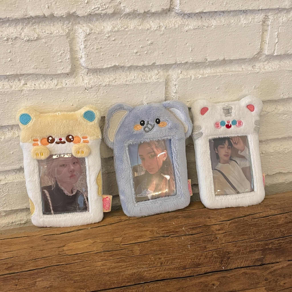 [ร้านไทย🇹🇭] พร้อมส่ง เฟรมการ์ดนุ่มนิ่ม ใหม่ แถมฟรี! ที่ห้อยพวงกุญแจ ใส่รูป โพลารอยด์ 3นิ้ว card holder ไม่ผ่านคนกลาง - รูปที่ 4