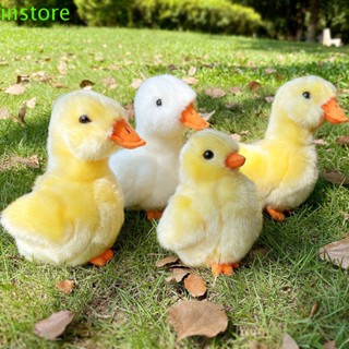 Instore ของเล่นเด็ก ตุ๊กตาเป็ดจําลอง เป็ด ไก่ เหมือนจริง น่ารัก สําหรับเด็ก