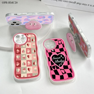 Realme C21 C21Y C25Y C20 C20A เคสเรียวมีสำหรับ Case Love Heart เคส เคสโทรศัพท์ เคสมือถือ Case T3