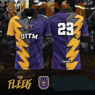 [พร้อมส่ง] เสื้อโปโล JERSEY WEERA X UITM THE FLEEK EDITION (UNISEX) ขนาด 100 ซม.-160 ซม. XS-3XL